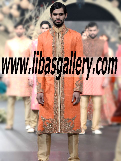 Custom Made Wedding Sherwani Suits, Kurta & waistcoats More | HSY Studio By Hassan Sheheryar Yasin Available Sizes Custom Outlet in UK USA Canada Australia 